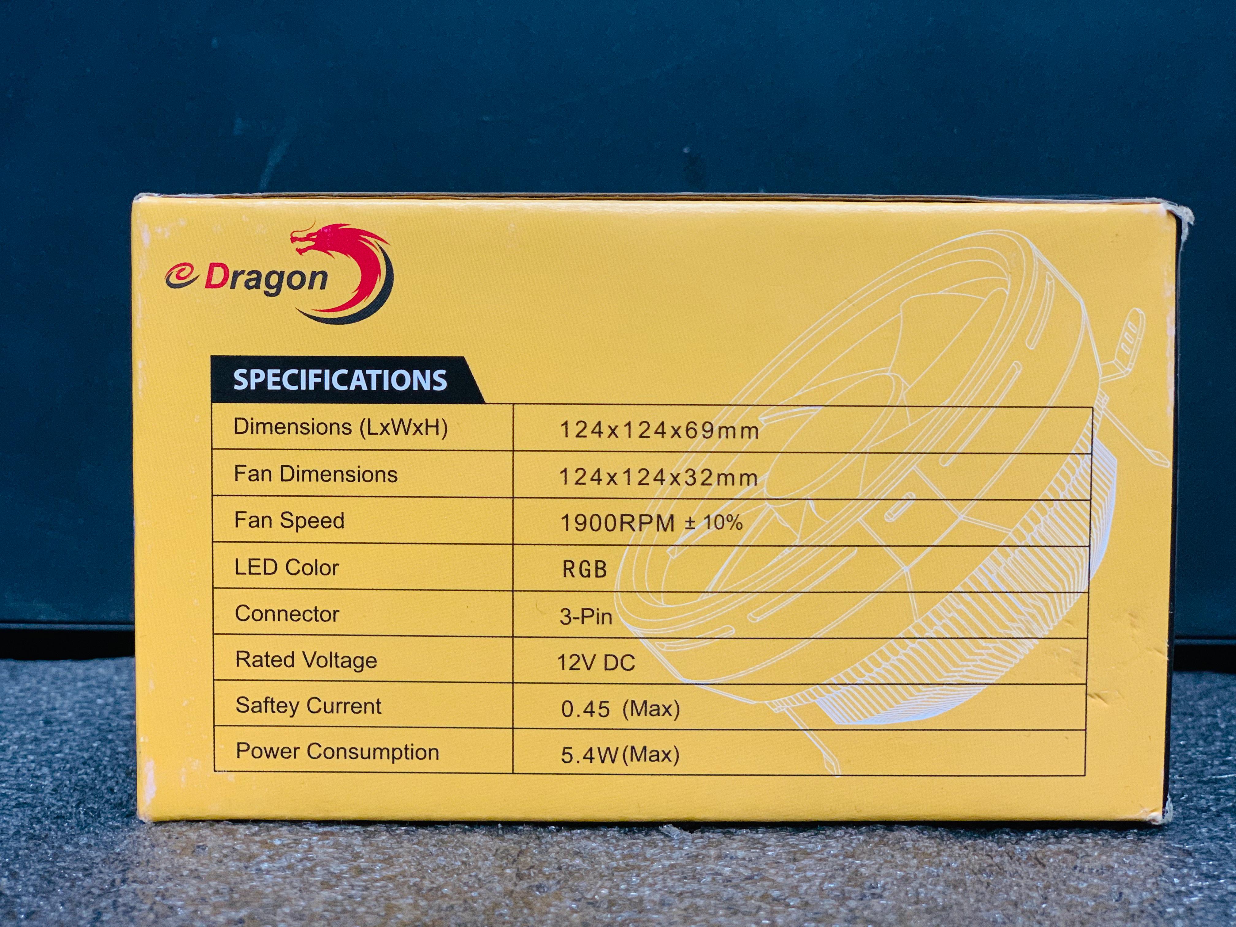 Edragon Air Cooler Dragon Wave Edragon Air Cooler Dragon Wave